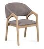 Caprica Armchair in Grey Colour