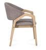 Caprica Armchair in Grey Colour