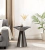 Caps End Table In Black Colour