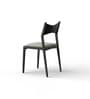 Capsicum Nimbus Sheesham Wood Dining Chair in Black Finish