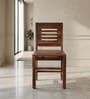 Capsule Chair Sheesham Wood Solid Wood Legs with Natural Grain Finish