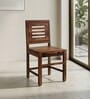 Capsule Chair Sheesham Wood Solid Wood Legs with Natural Grain Finish