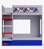 Captain America Bunk Bed in Grey Colour with Drawer Storage