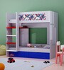 Captain America Bunk Bed in Grey Colour with Drawer Storage