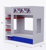 Captain America Bunk Bed in Grey Colour with Drawer Storage