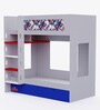Captain America Bunk Bed in Grey Colour with Drawer Storage