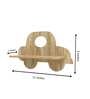 Car Toy MDF Wall Shelf In Brown