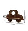 Car Toy MDF Wall Shelf In Brown