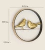 Cara Circle Bird Family Wall Decor