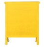 Cara Solid Wood Cabinet in Yellow Colour