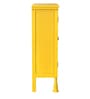 Cara Solid Wood Cabinet in Yellow Colour
