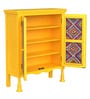 Cara Solid Wood Cabinet in Yellow Colour