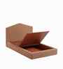 Caramel Arch Boucle Kids Toddler Bed With Box Storage In Brown Colour