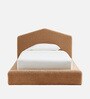 Caramel Arch Kids Toddler Bed In Brown Colour