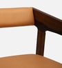 Carden N Sheesham Wood Arm Chair In Provincial Teak Finish With Back Cushion