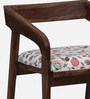 Carden Sheesham Wood Arm Chair In Scratch Resistant Rustic Teak Finish