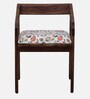 Carden Sheesham Wood Arm Chair In Scratch Resistant Rustic Teak Finish