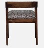 Carden Sheesham Wood Arm Chair with Back Cushion In Scratch Resistant Rustic Teak Finish
