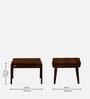 Carden Sheesham Wood Coffee Table In Scratch Resistant Provincial Teak Finish