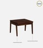 Carden Sheesham Wood Coffee Table Set In Scratch Resistant Provincial Teak Finish And Mocha Mousse Colour With Cushion