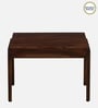 Carden Sheesham Wood Coffee Table Set In Scratch Resistant Provincial Teak Finish And Mocha Mousse Colour With Cushion