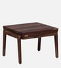 Carden Sheesham Wood Coffee Table Set in Scratch Resistant Rustic Teak Finish with 2 Chairs