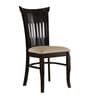 Cardiff Solid Wood 4 Seater Dining Set in Expresso Finish