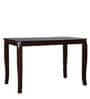 Cardiff Solid Wood 4 Seater Dining Set in Expresso Finish
