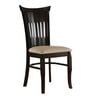 Cardiff Round Solid Wood 4 Seater Dining Set in Expresso Finish