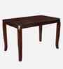 Cardiff Elite 4 Seater Rubber Wood Rectangular Dining Table