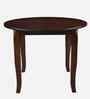 Cardiff Elite 4 Seater Solid Rubber Wood Round Dining Table