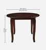 Cardiff Elite 4 Seater Solid Rubber Wood Round Dining Table