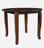 Cardiff Elite 4 Seater Solid Rubber Wood Round Dining Table