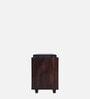 Cardiff Shoe Rack with Seating in Tan Finish