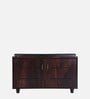 Cardiff Shoe Rack with Seating in Tan Finish
