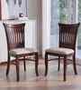 Cardiff Solid Wood Dining Chairs (Set Of 2)