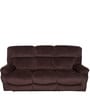 Cardiff 3 Seater Recliner Sofa in Chocolate Colour