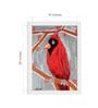Cardinal Handmade Acrylic Paint On Canvas Unframed