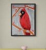 Cardinal Handmade Acrylic Paint On Canvas Unframed