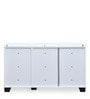 Caren Medium Shoe Cabinet in White Colour Caren Medium Shoe Cabinet in White Colour
