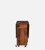 Carion Sheesham Wood 4 Seater Foldable Dining Set In Scratch Resistant Honey Oak Finish Carion Sheesham Wood 4 Seater Foldable Dining Set In Scratch Resistant Honey Oak Finish