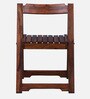 Carion Sheesham Wood 4 Seater Foldable Dining Set In Scratch Resistant Honey Oak Finish Carion Sheesham Wood 4 Seater Foldable Dining Set In Scratch Resistant Honey Oak Finish