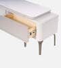 Carla Tv Unit In White Finish