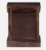 Carleson Sheesham Wood Bedside Table In Provincial Teak Finish With Drawers