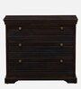 Carleson Sheesham Wood Chest Of Drawers In Scratch Resistant Warm Chestnut Finish