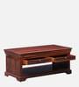 Carleson Sheesham Wood Coffee Table In Scratch Resistant Honey Oak Finish