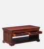 Carleson Sheesham Wood Coffee Table In Scratch Resistant Honey Oak Finish