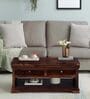 Carleson Sheesham Wood Coffee Table In Scratch Resistant Provincial Teak Finish