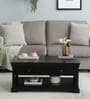 Carleson Sheesham Wood Coffee Table In Scratch Resistant Warm Chestnut Finish