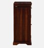 Carleson Sheesham Wood Shoe Cabinet In Honey Oak Finish